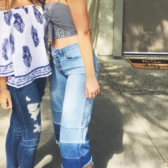 Abercrombie Cropped Stovepipe Jeans - Picture 8 of 8